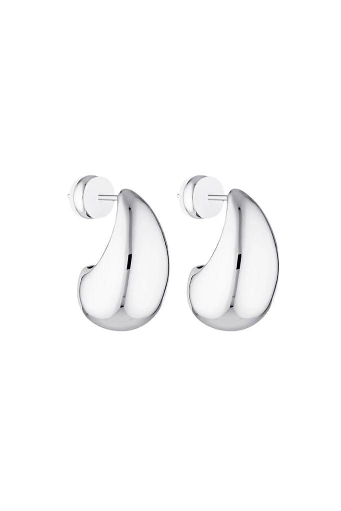 Baby Blob Earrings - Silver