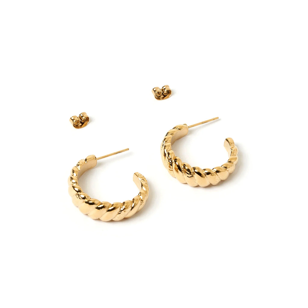 Tilly Gold Hoop Earrings