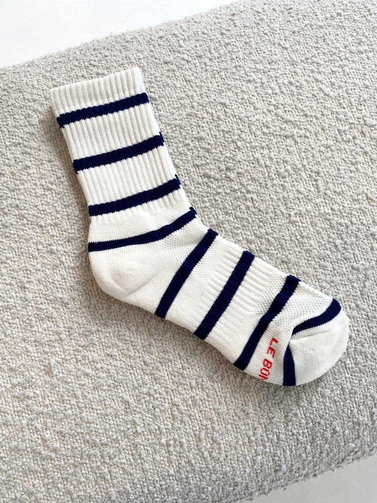 Boyfriend Striped Socks - Sailor Stripe