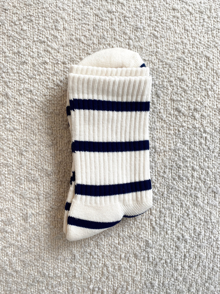 Boyfriend Striped Socks - Sailor Stripe