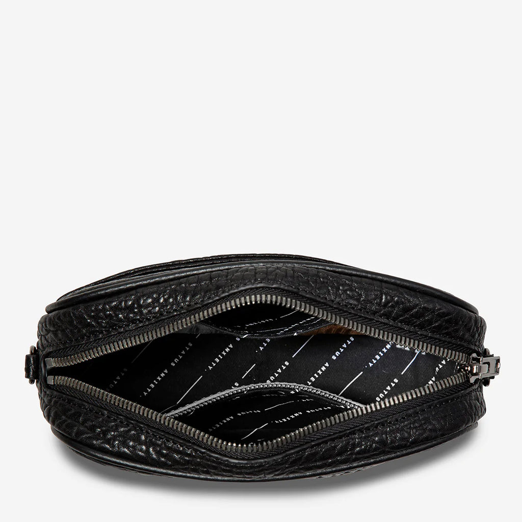 Plunder with Webbed Strap - Black Bubble